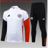 Chándal Ajax 2025/26 (White- Half zip) - NIÑOS